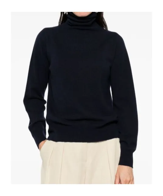 Roll-Neck Cashmere Sweater