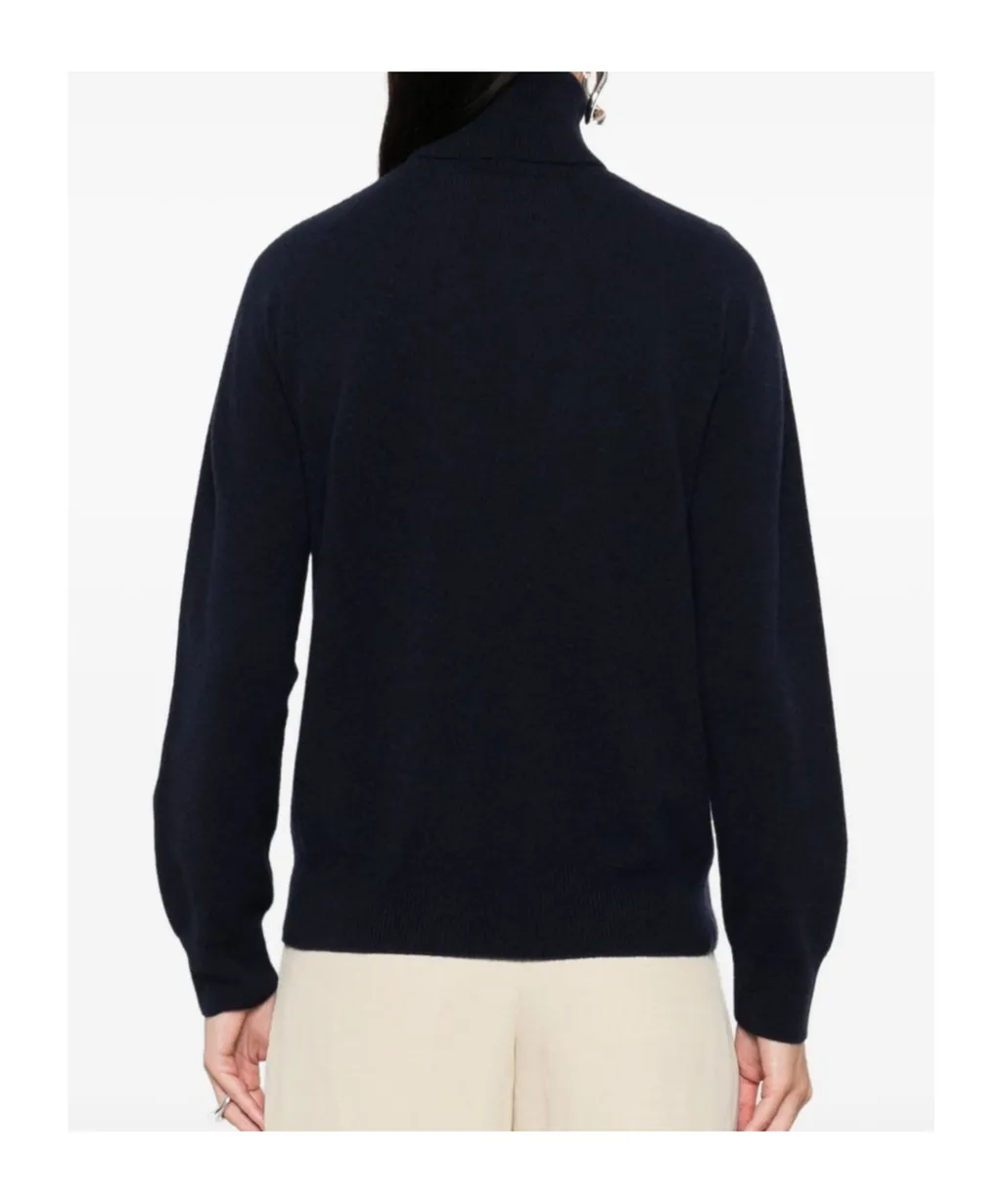 Roll-Neck Cashmere Sweater