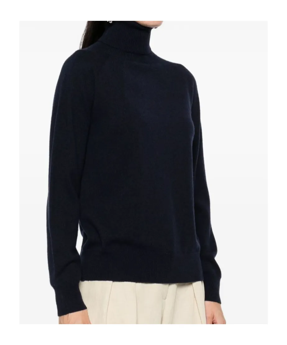 Roll-Neck Cashmere Sweater