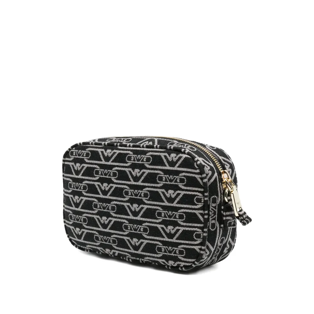 Logo-Monogram Crossbody Bag