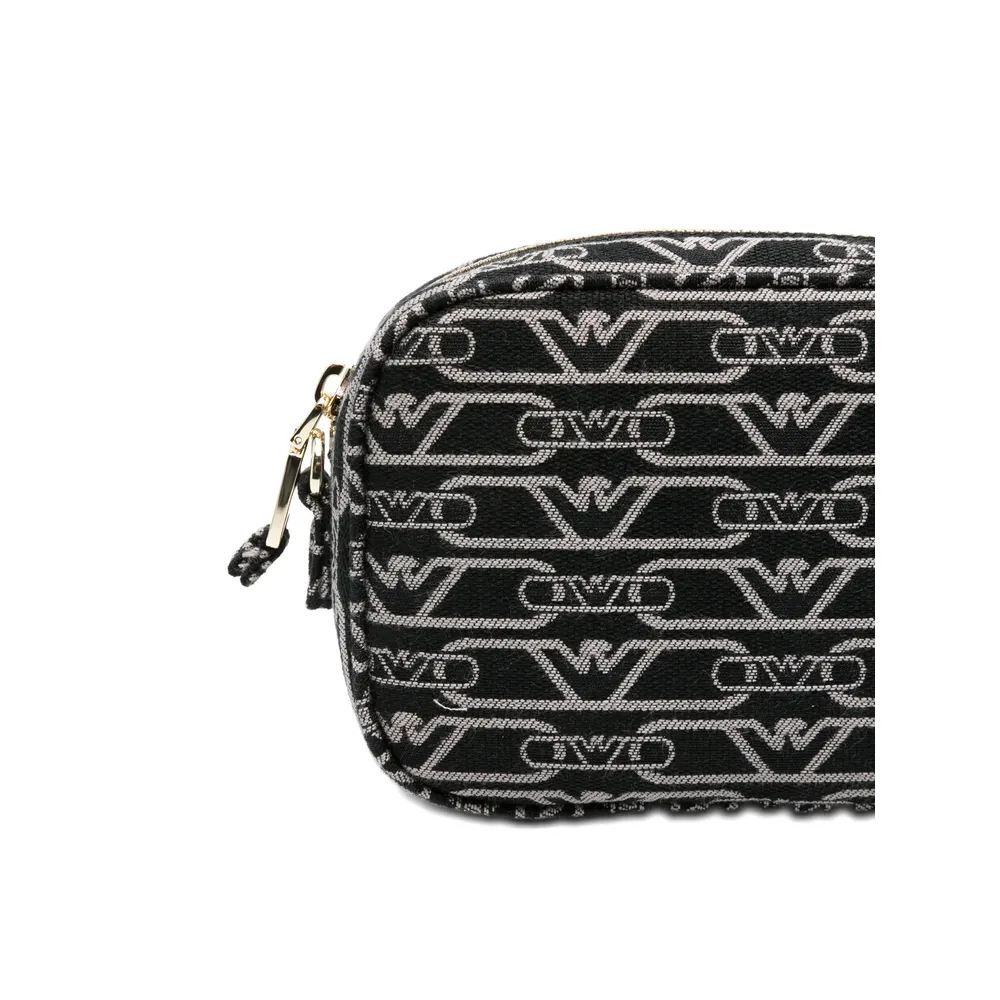 Logo-Monogram Crossbody Bag