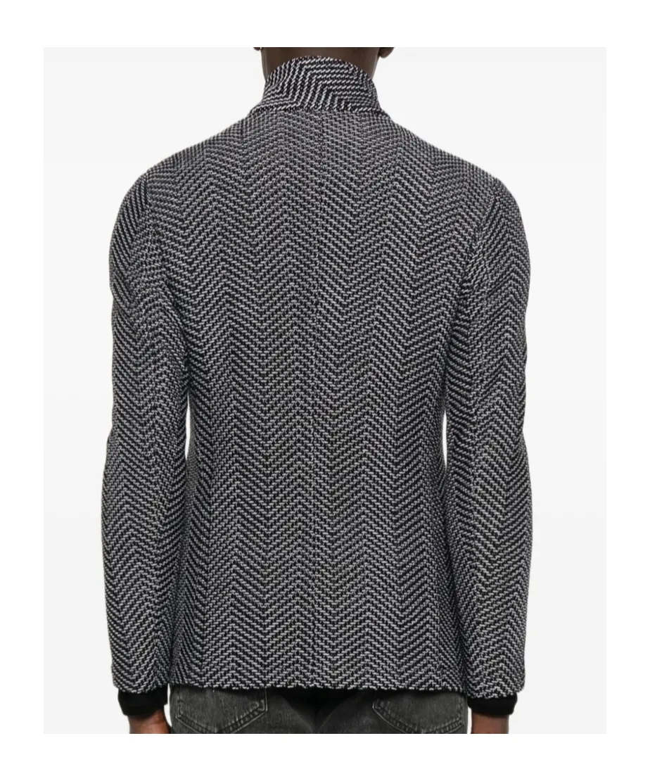 Zigzag-Pattern Jacket