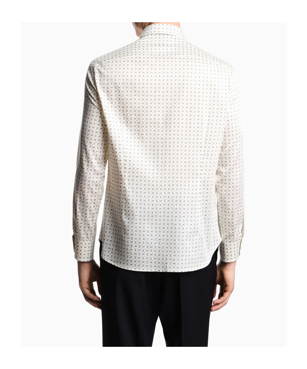 Logo-Print Long-Sleeve Shirt