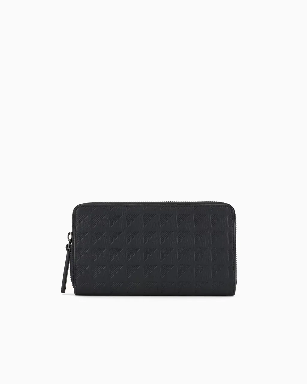 Eagle-Logo Zip-Around Wallet
