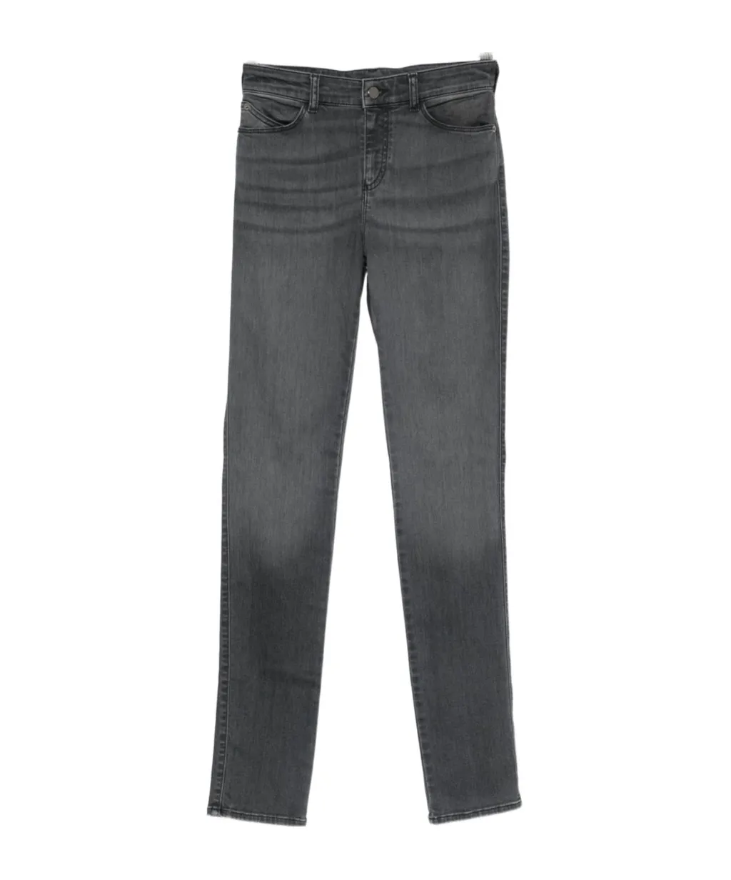 Logo-Detail Straight-Leg Jeans