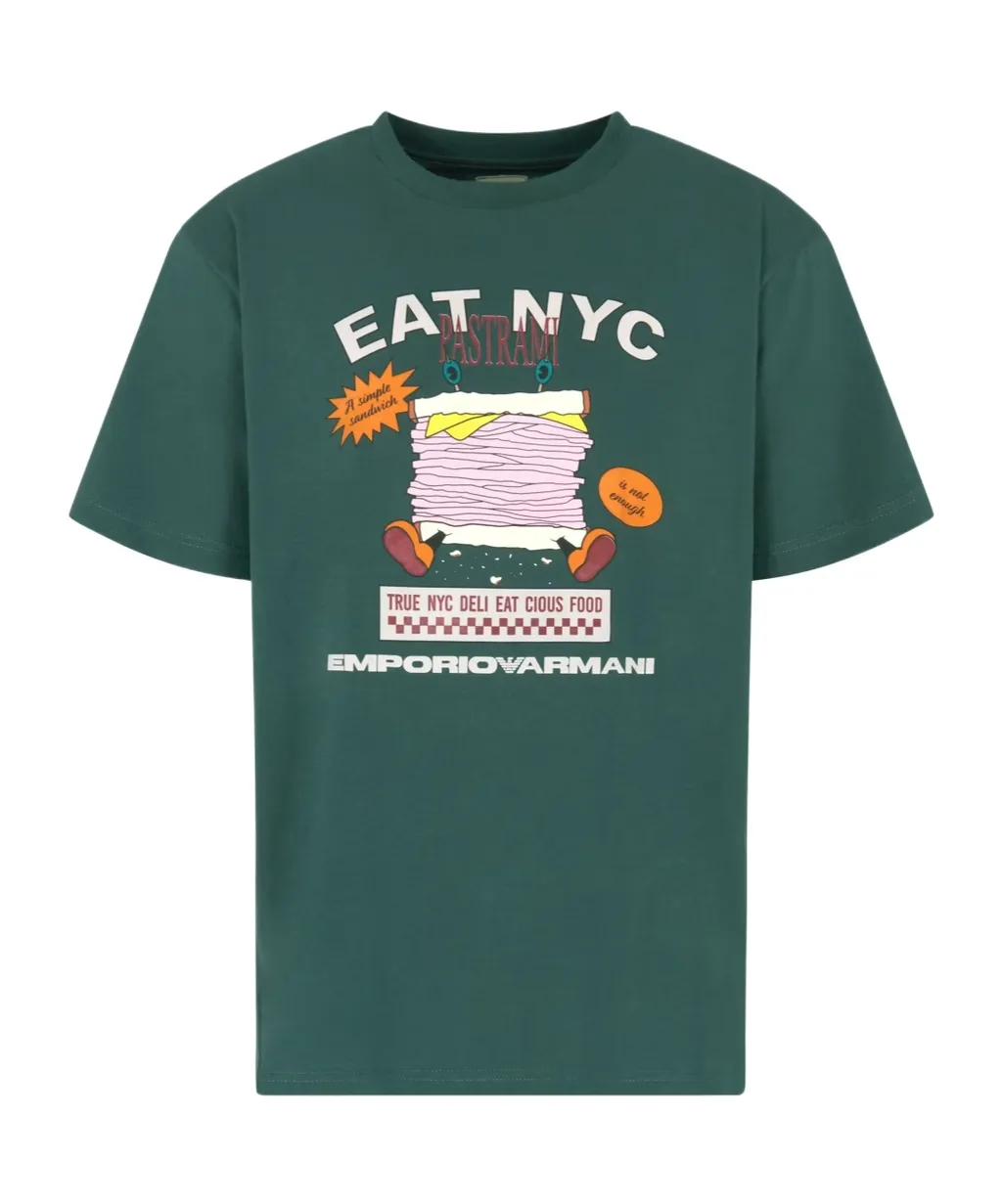 Graphic-Print Cotton T-Shirt