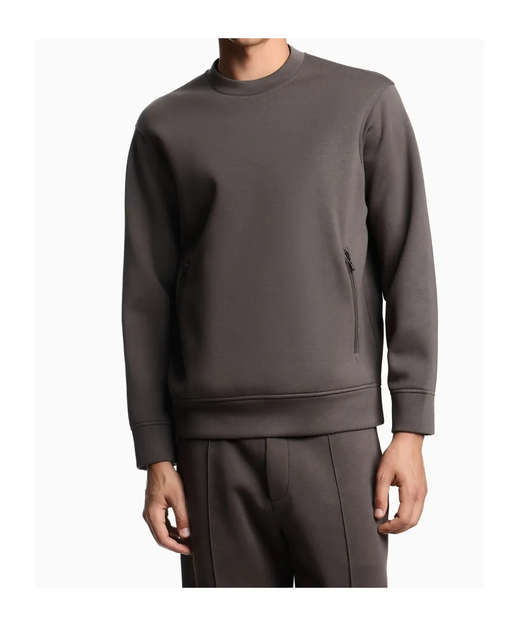 Zip-Pocket Sweatshirt
