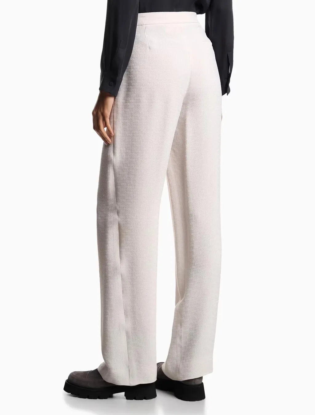Button-Fastening Trousers