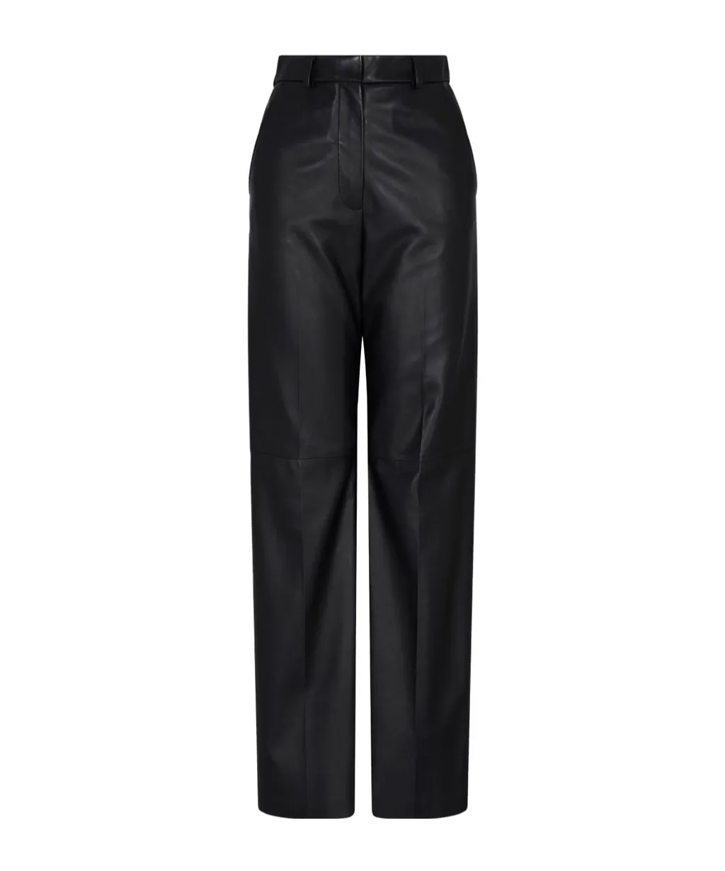 Faux-Leather Pants