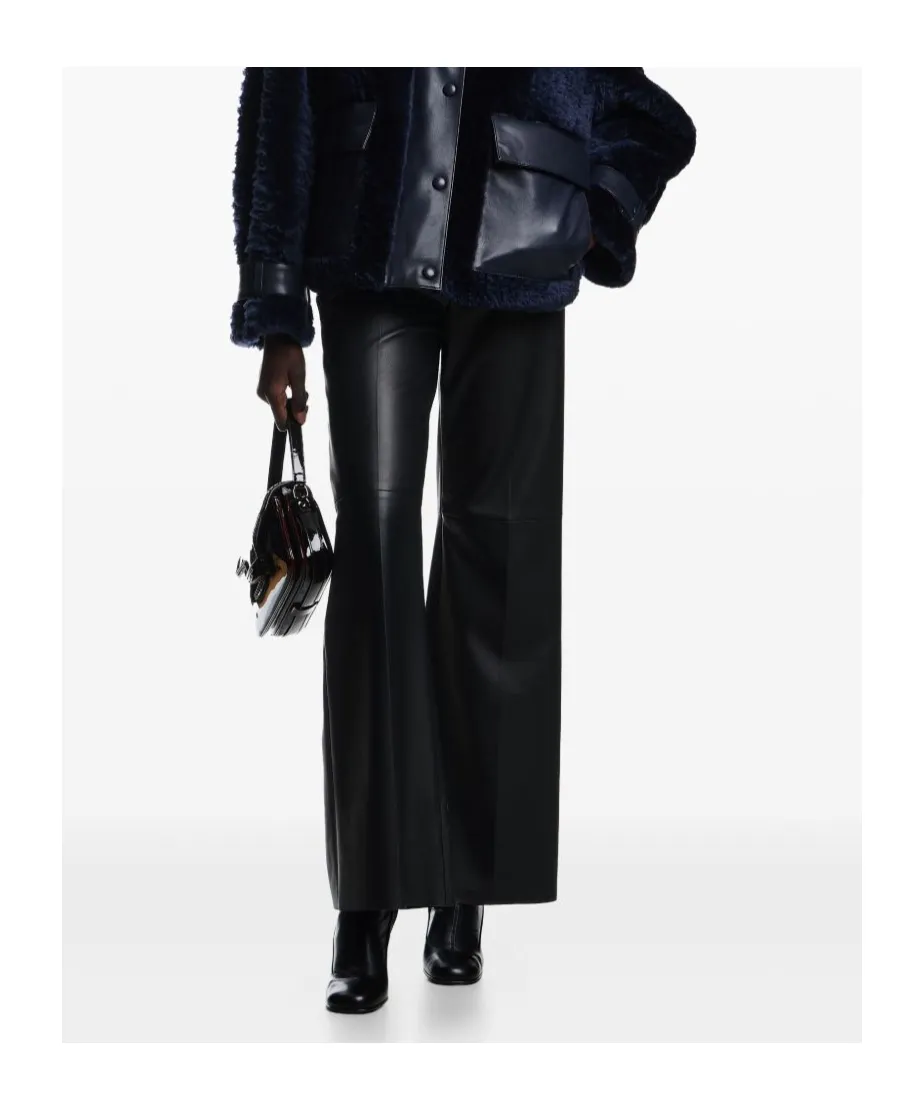 Faux-Leather Pants