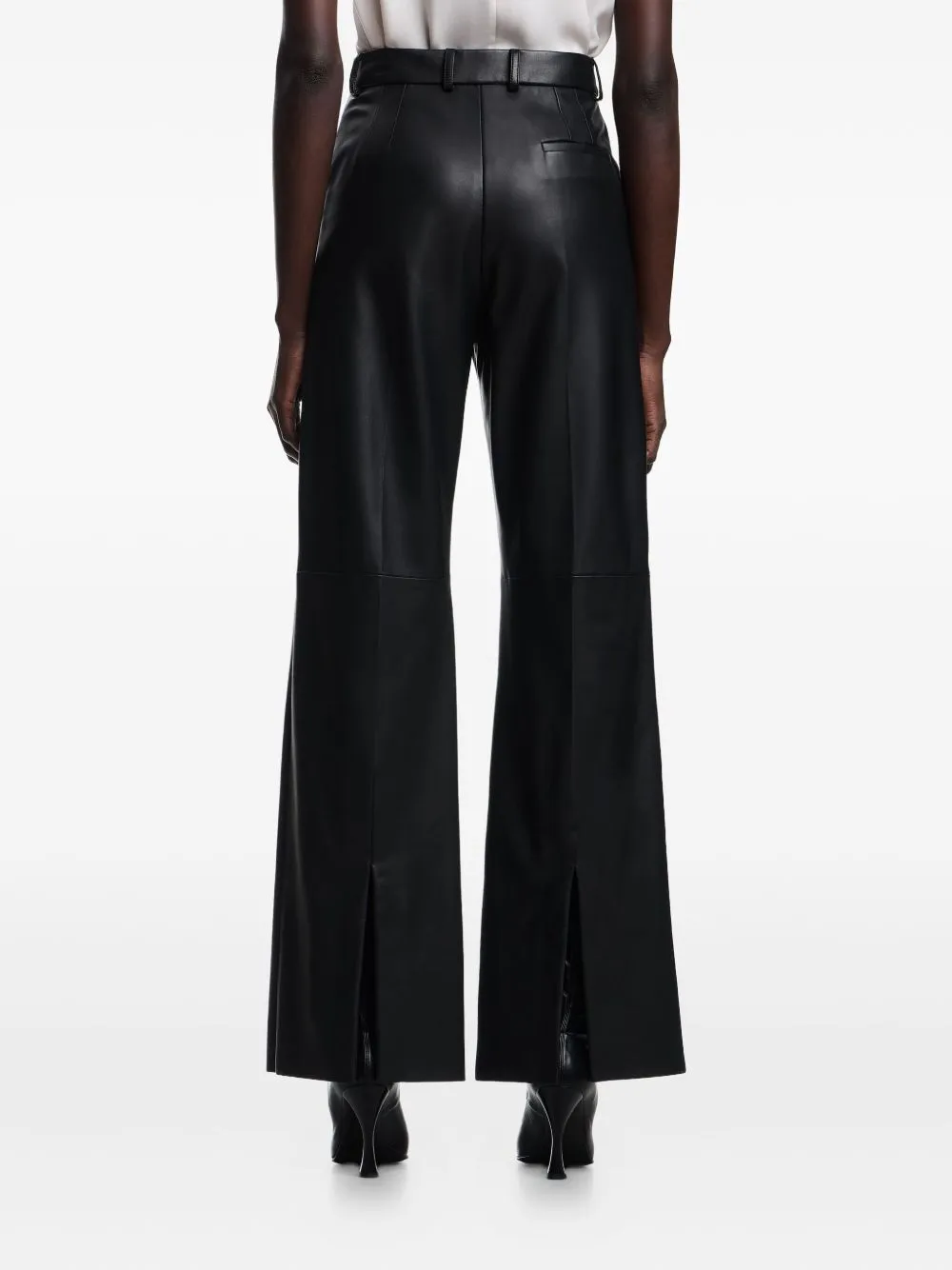 Faux-Leather Pants