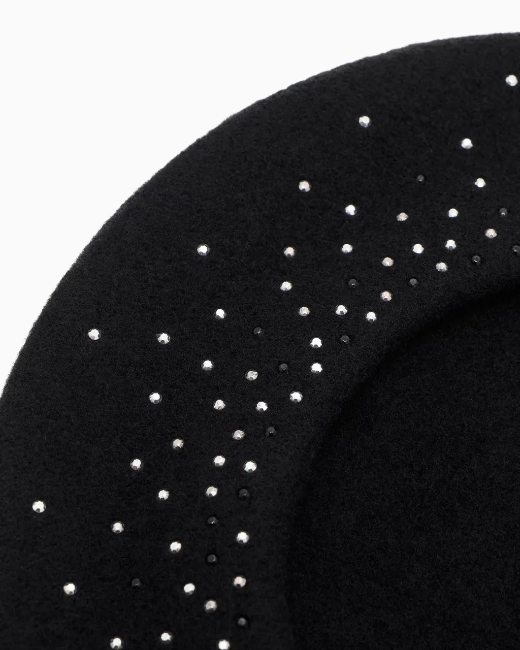 Logo Embellished Beret