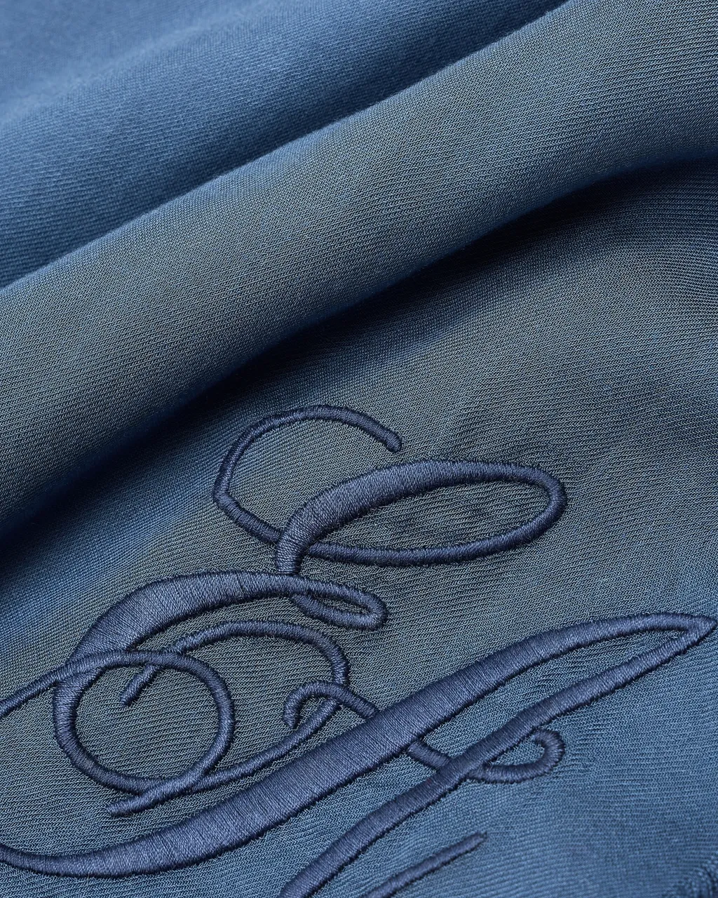 Oversized Modal Stole With Ea Signature Embroidery