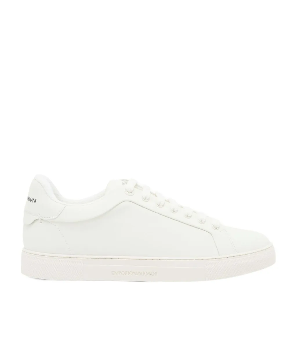 Logo-Detail Leather Sneakers