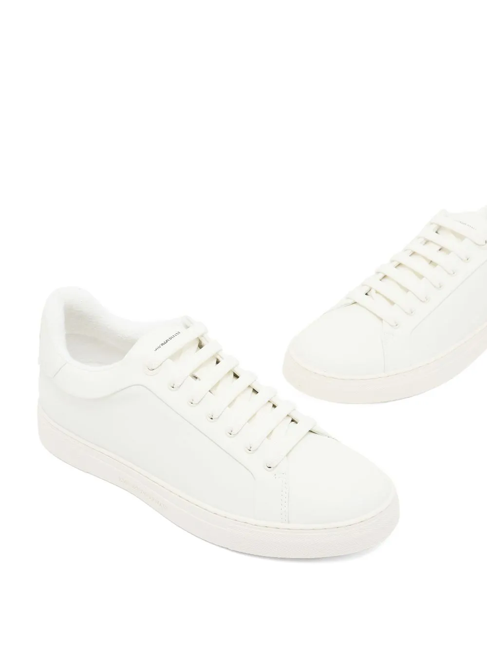 Logo-Detail Leather Sneakers