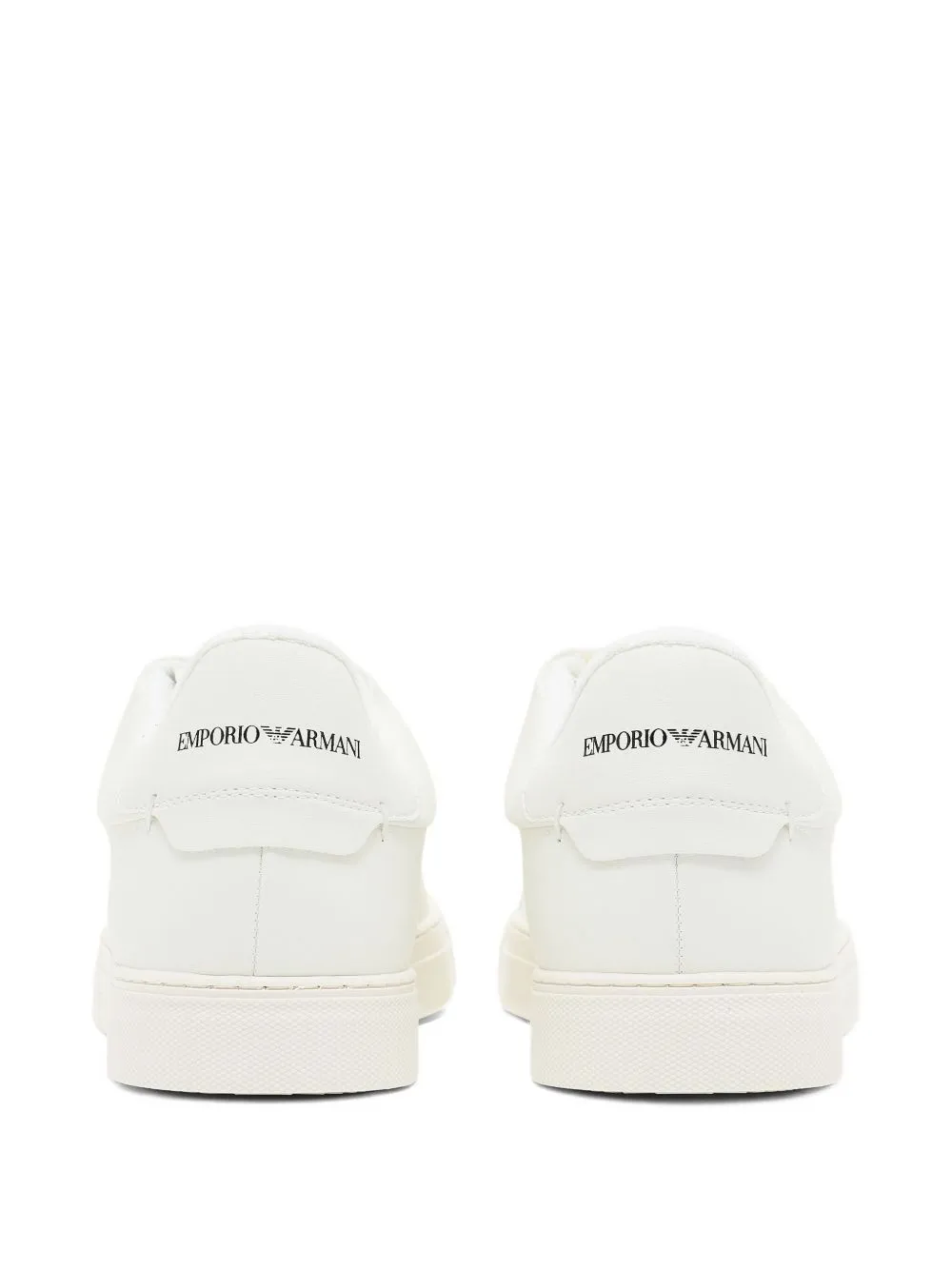 Logo-Detail Leather Sneakers