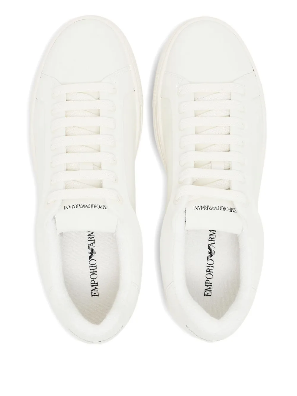 Logo-Detail Leather Sneakers