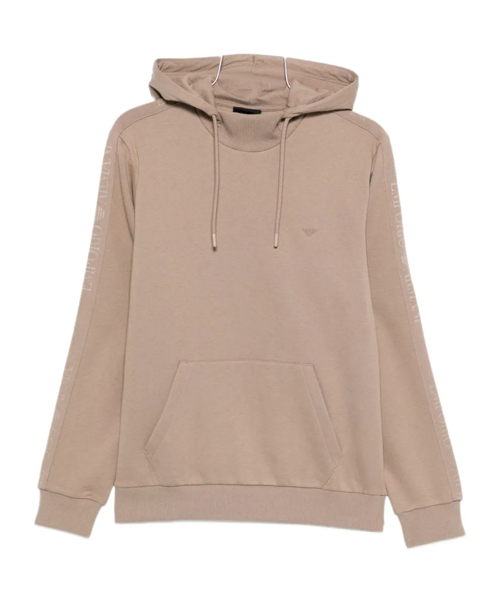 Embroidered-Logo Hoodie