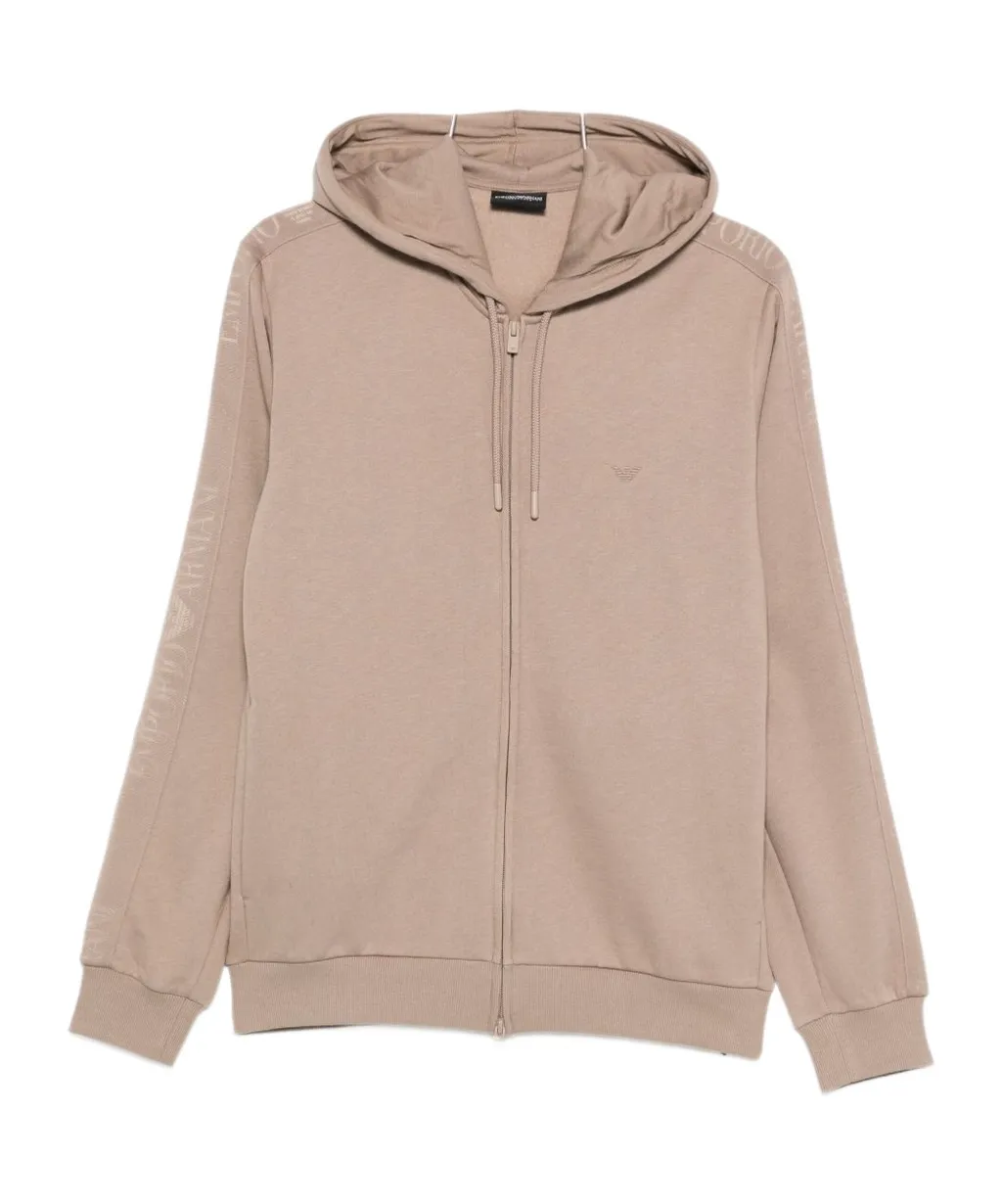 Embroidered-Logo Hoodie