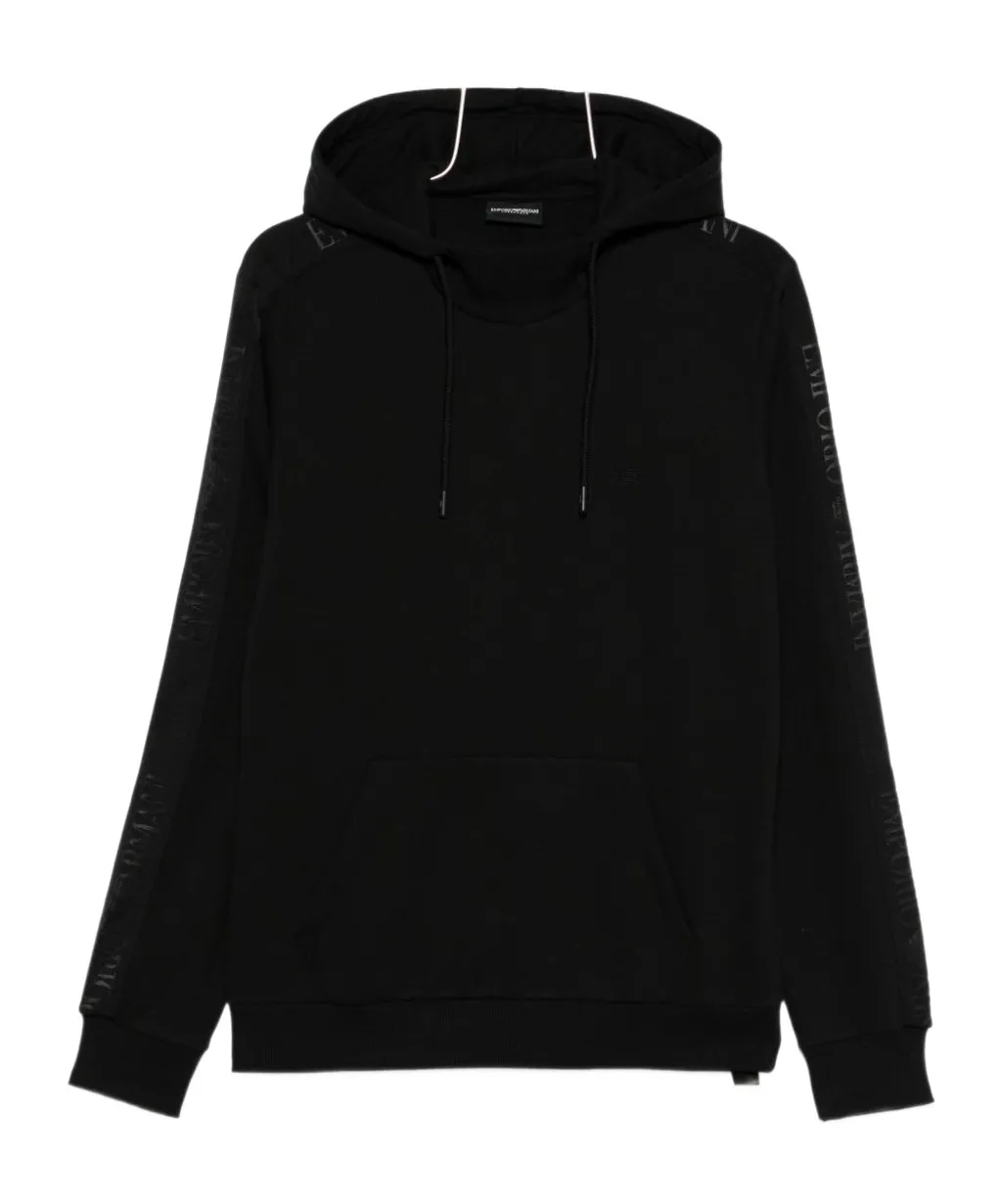 Embroidered-Logo Hoodie