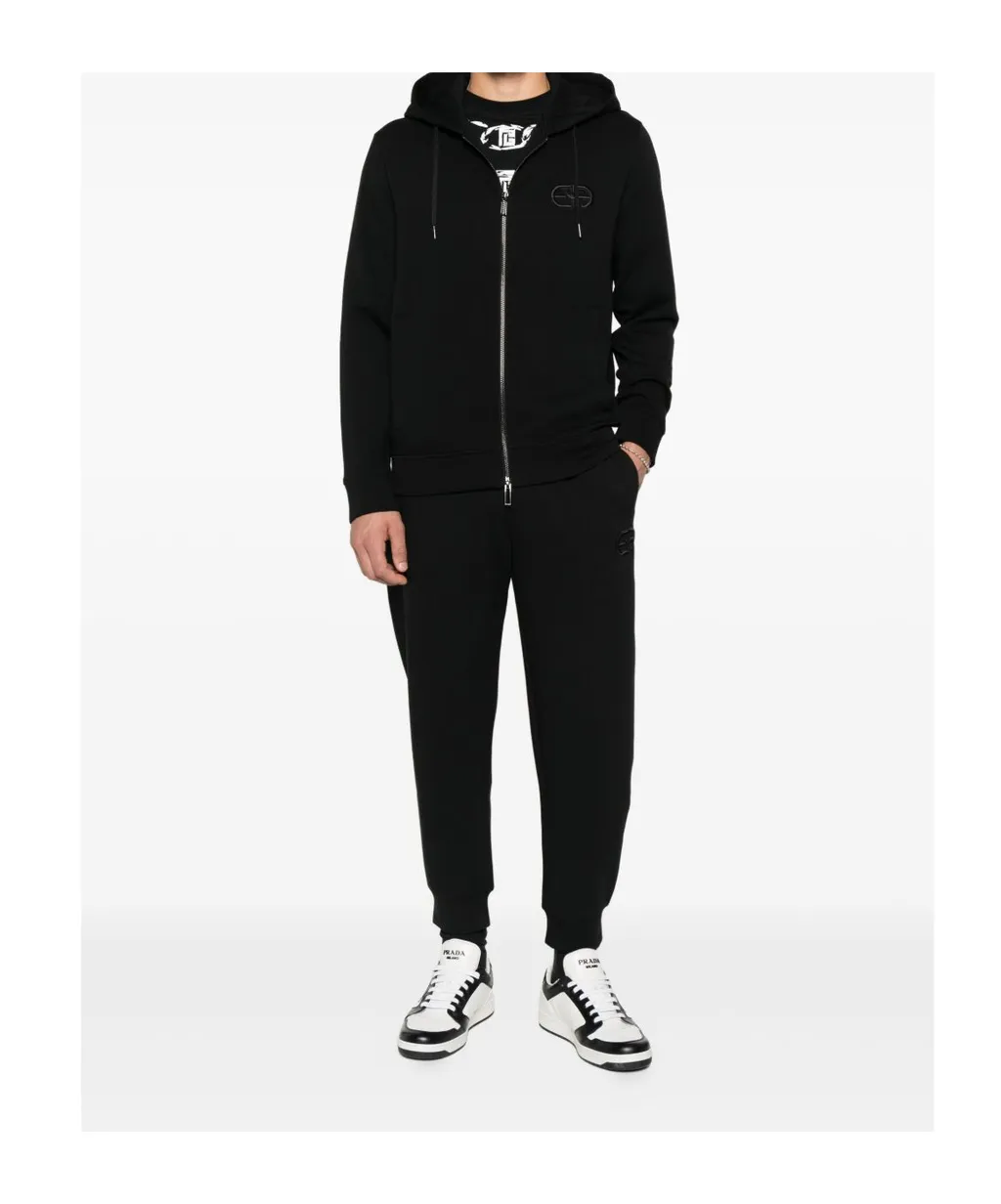 Logo-Embroidered Cuffed Track Pants