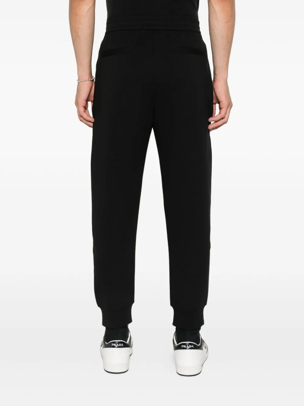 Logo-Embroidered Cuffed Track Pants