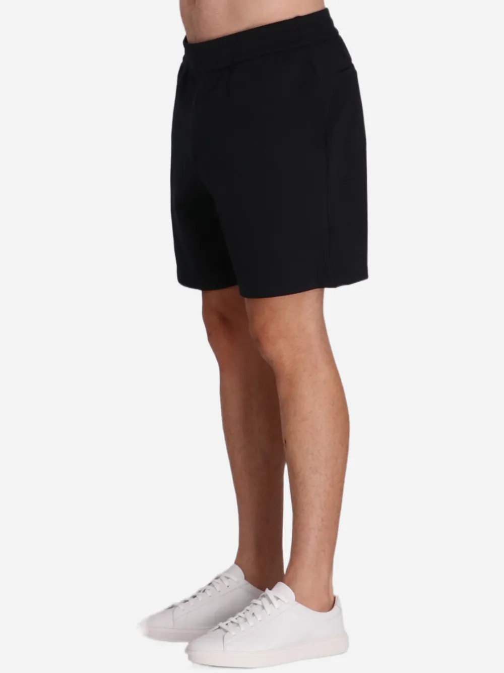 Textured Track Shorts
