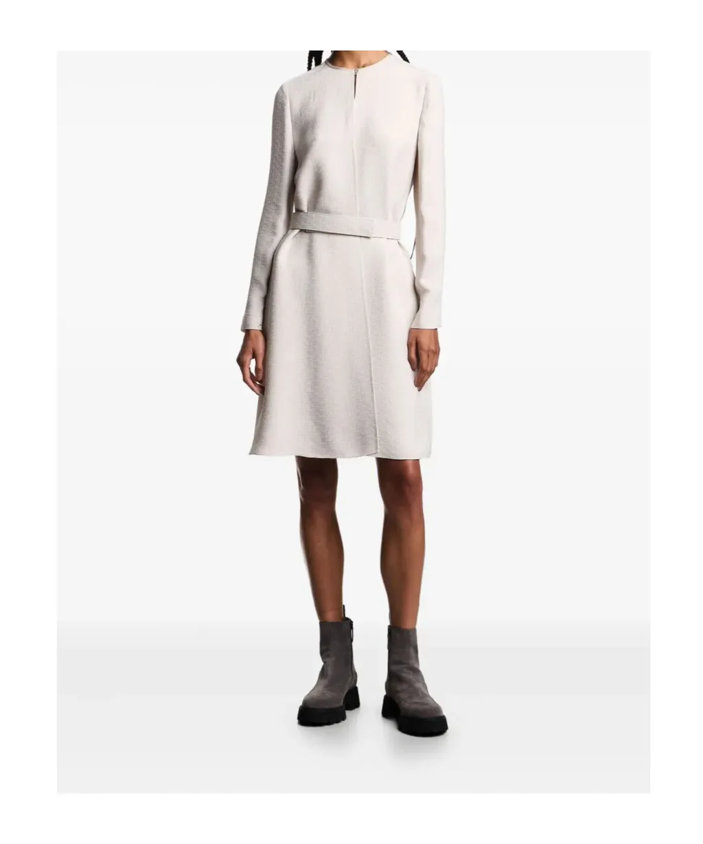 Belted Mini Dress