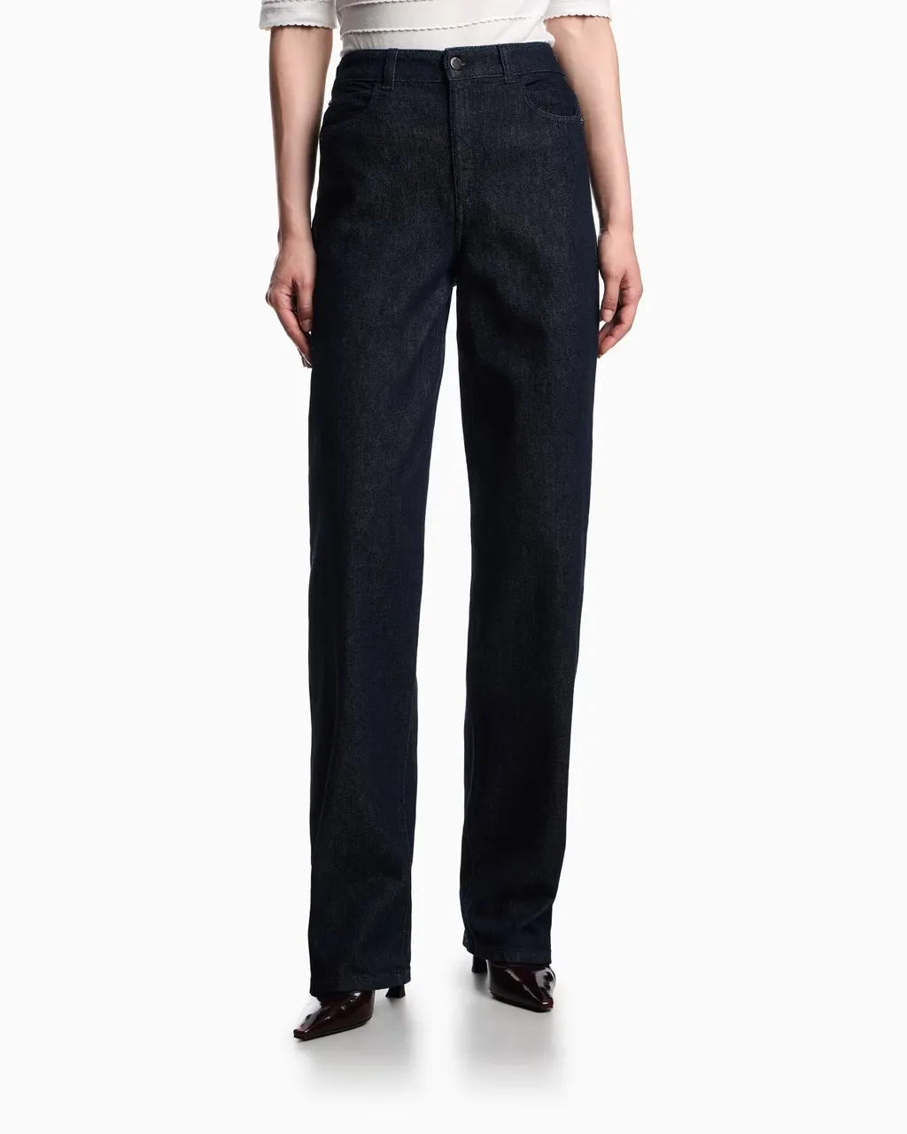 Logo-Embroidered Jeans