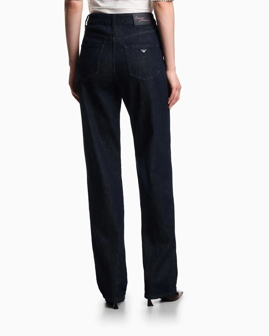 Logo-Embroidered Jeans
