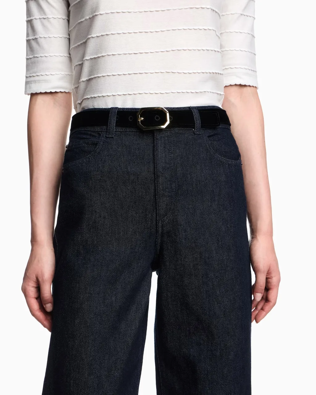 Logo-Embroidered Jeans