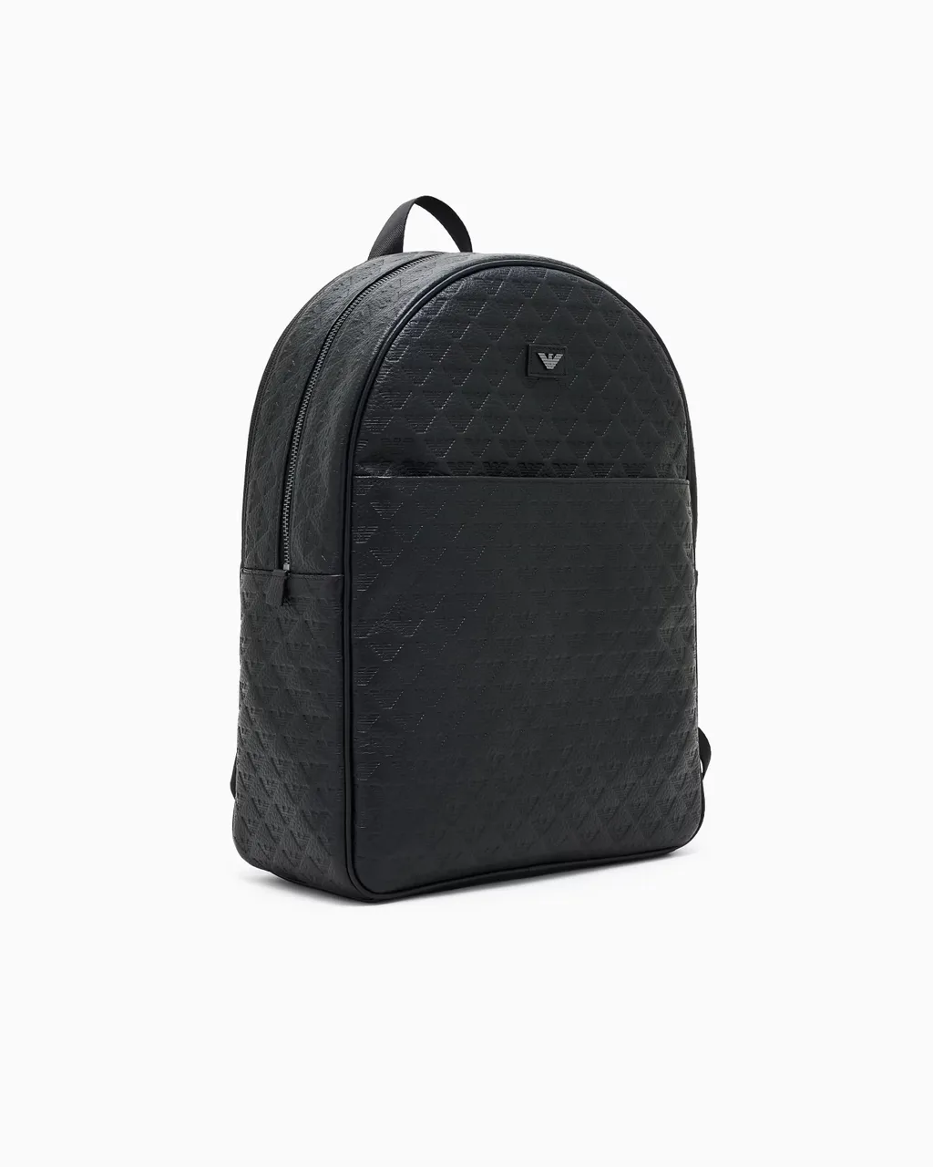 Embossed Eagle-Logo Backpack