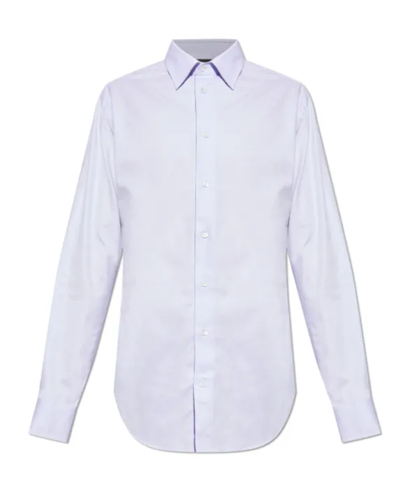 Long-Sleeved Button-Down Shirt