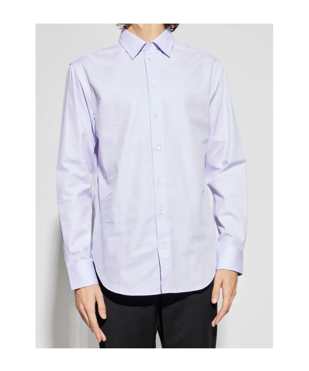 Long-Sleeved Button-Down Shirt