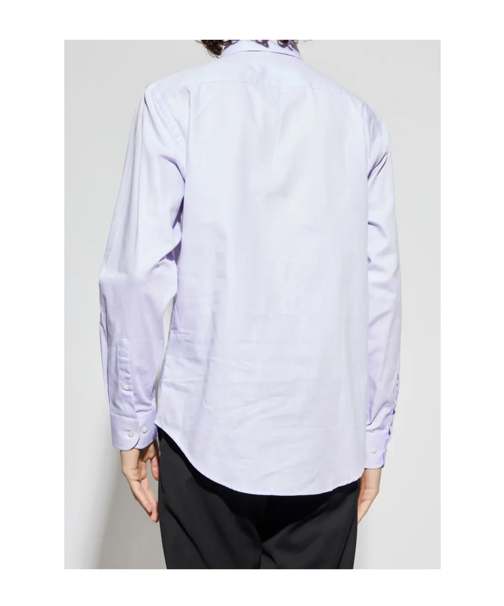 Long-Sleeved Button-Down Shirt