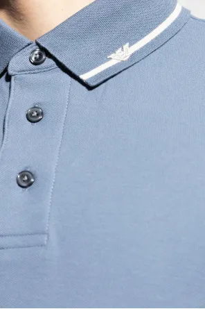 Tipped-Collar Cotton Polo Shirt