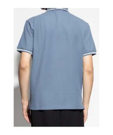 Tipped-Collar Cotton Polo Shirt