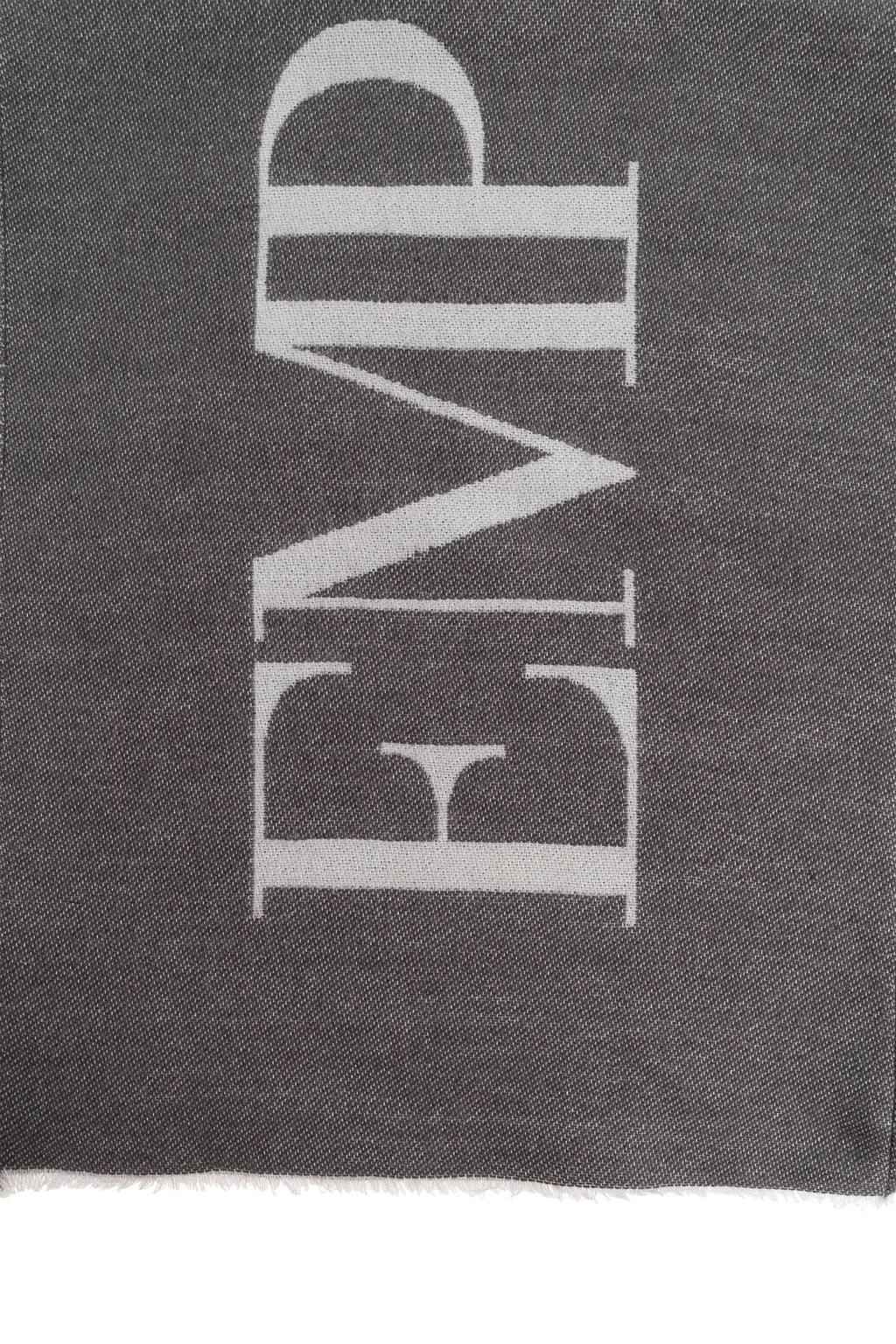 Logo Wool Scarf