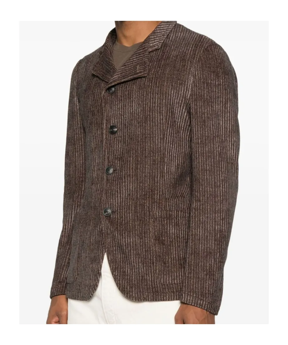 Herringbone-Pattern Blazer