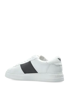 Leather Panelled Sneakers