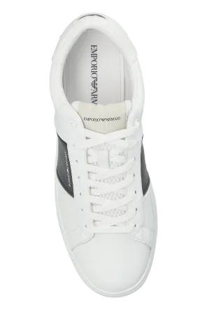 Leather Panelled Sneakers