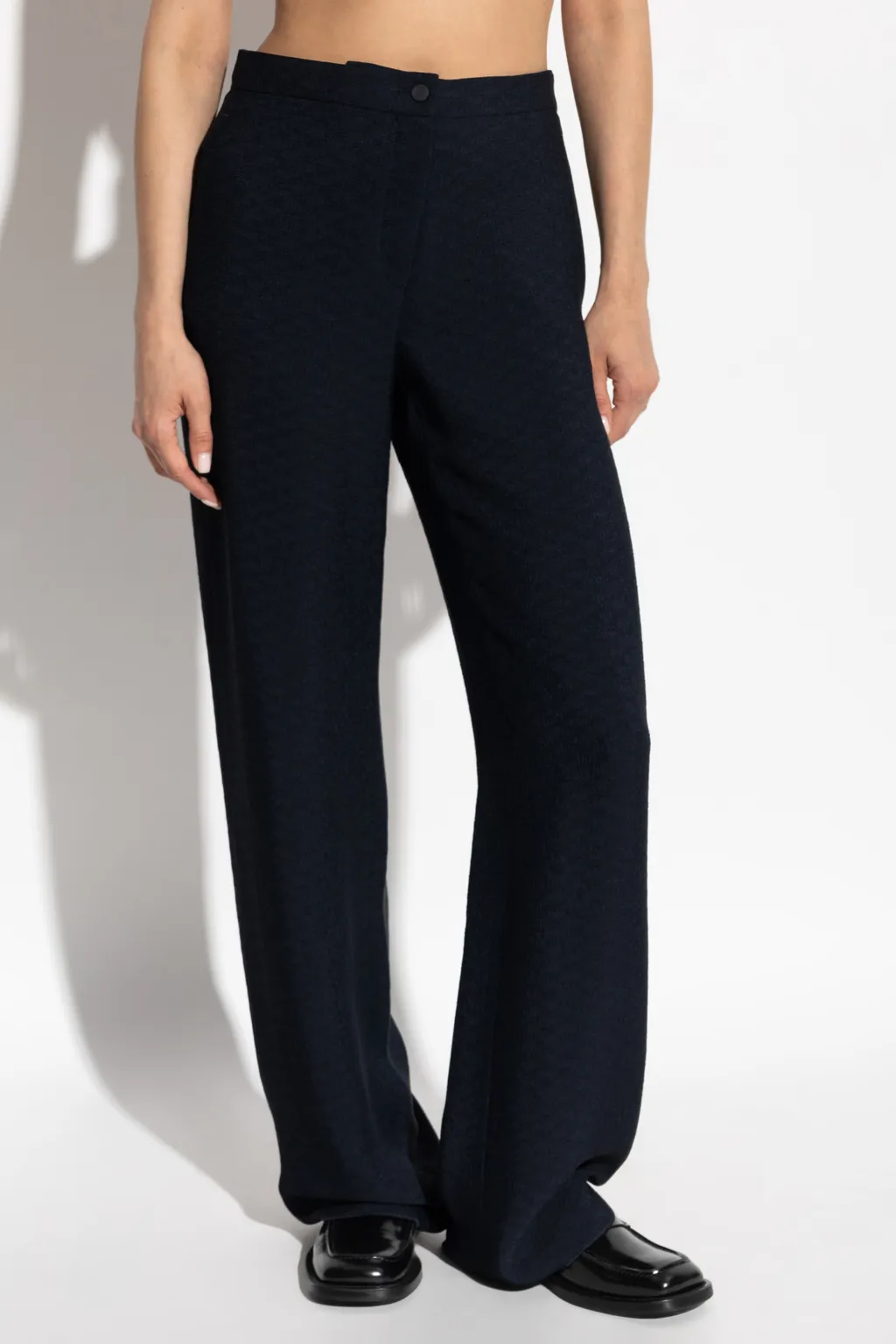 Textured Trousers