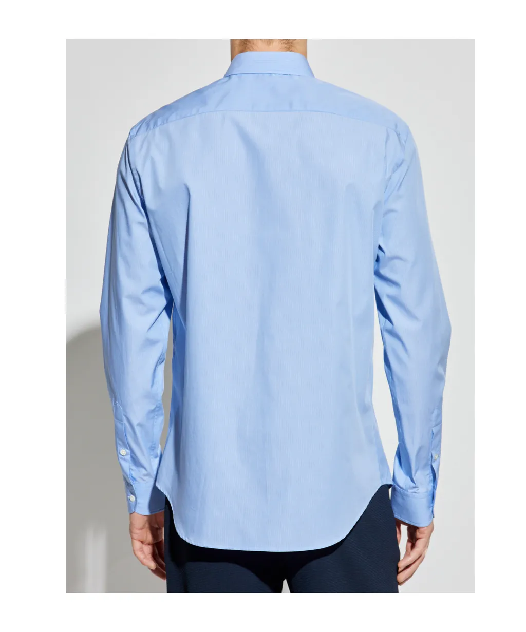 Striped Long-Sleeved Shirt