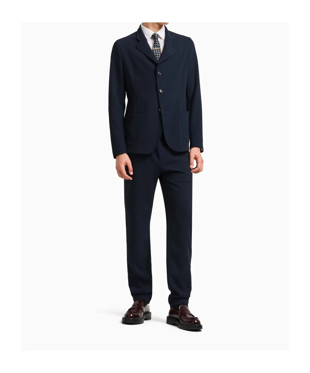 Elasticated-Waist Trousers