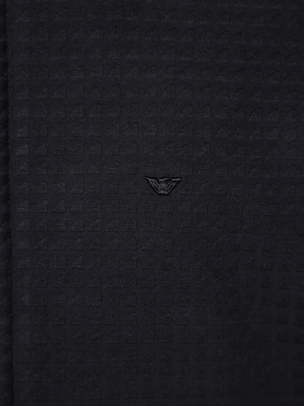 Jacquard Zip-Up Sweatshirt