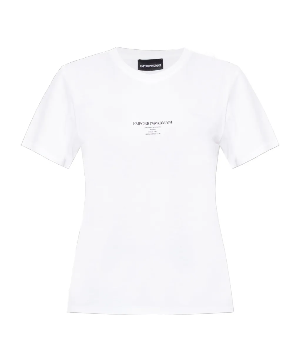 Logo Printed Crewneck T-Shirt