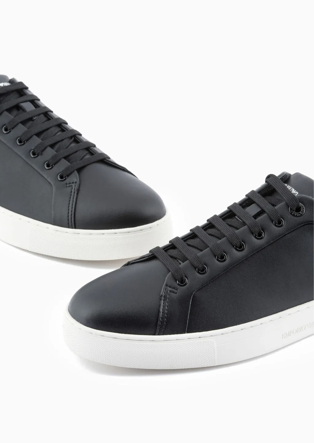 Logo-Detail Lace-Up Sneakers