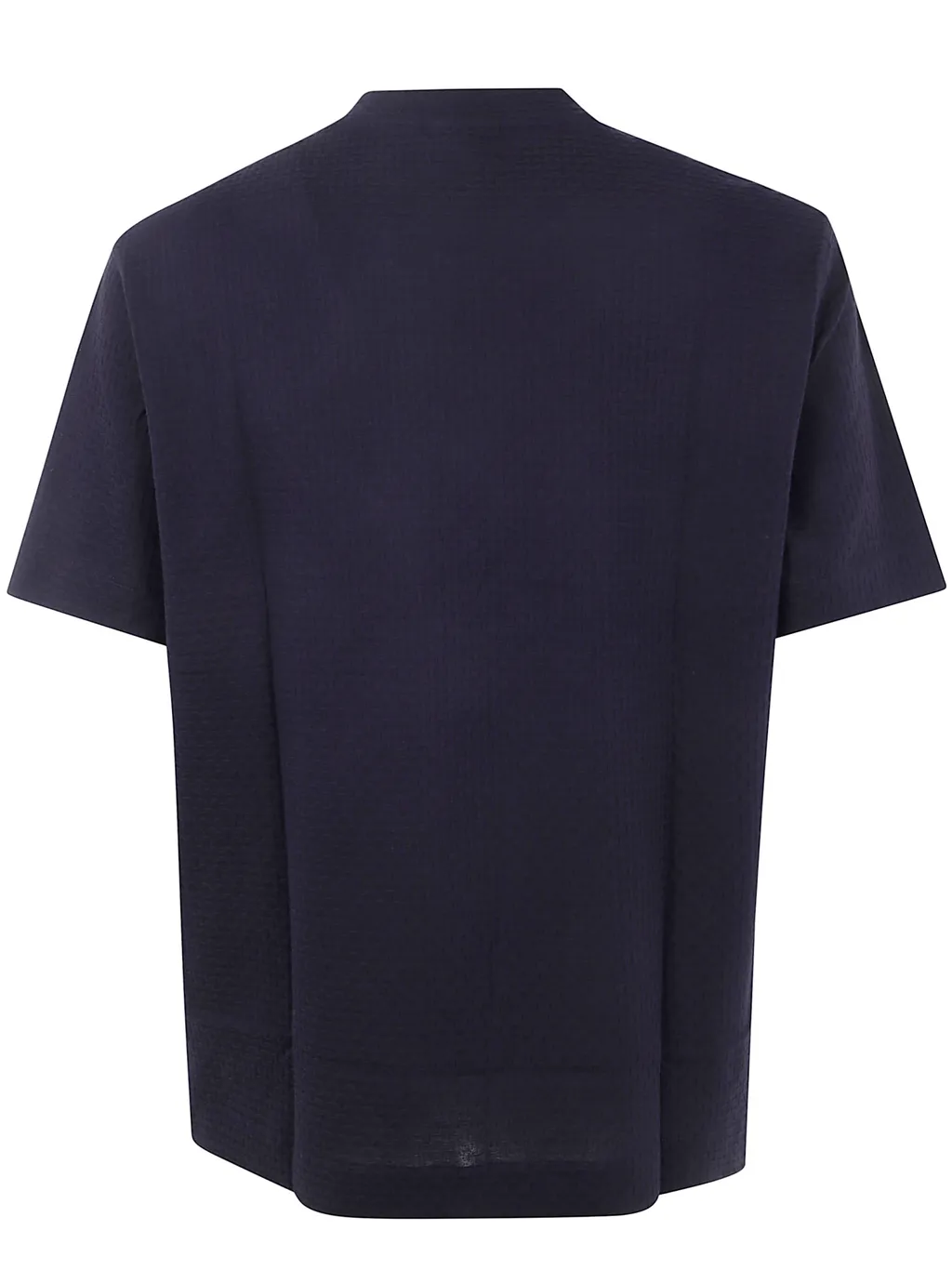 Textured Cotton T-Shirt