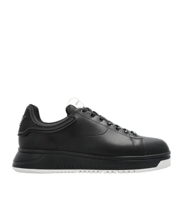 Round Toe Lace-Up Sneakers