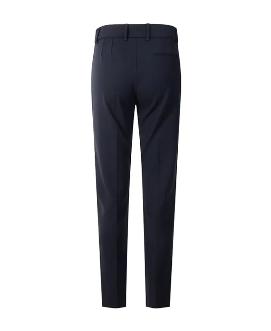 Pleated Straight Casual Pants